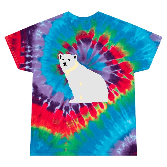 Polar bear Tie Dye T Shirts
