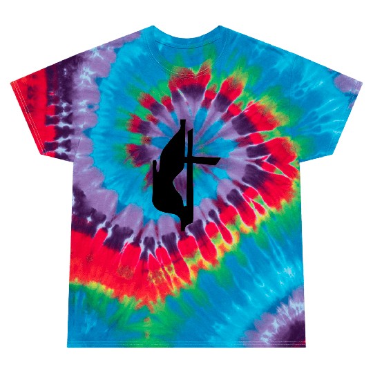 United methodist church cross Tie Dye T Shirts