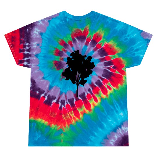 tree silhouette Tie Dye T Shirts