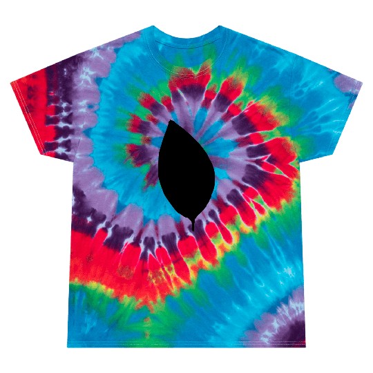 apple tree leaf silhouette Tie Dye T Shirts