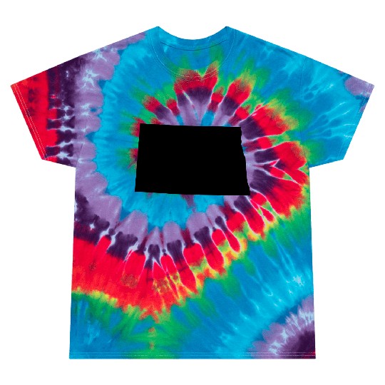 North Dakota Tie Dye T Shirts