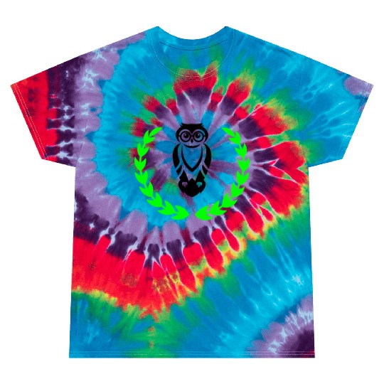 College emblem Tie Dye T Shirts