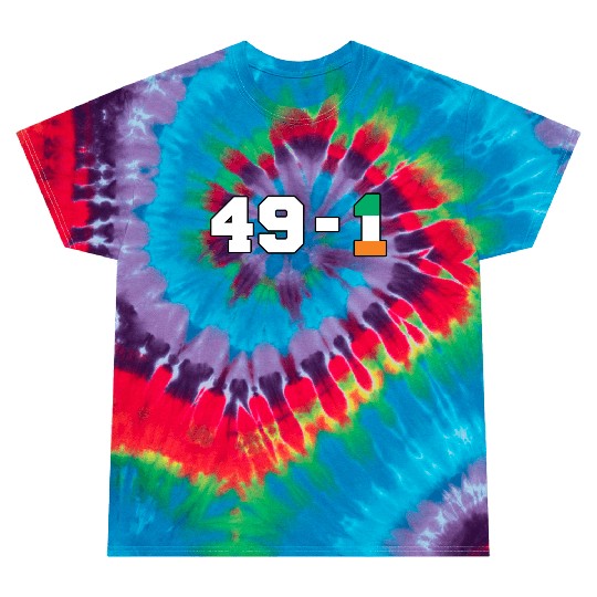 49-1, Conor McGregor vs Floyd Mayweather Tie Dye T Shirts