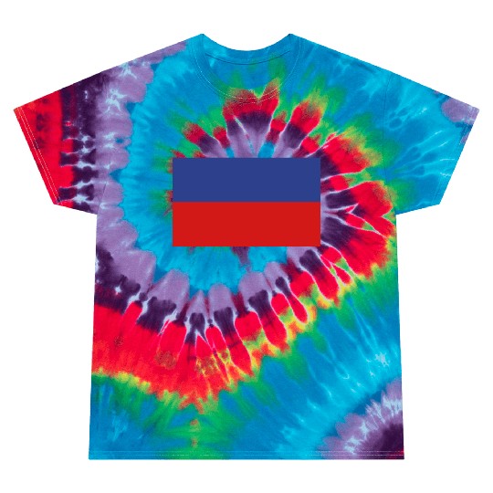 National Flag Of Haiti Tie Dye T Shirts