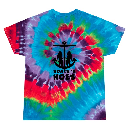 Boats N Hoes Boating Step Brothers Will Ferrell Tie Dye T Shirts