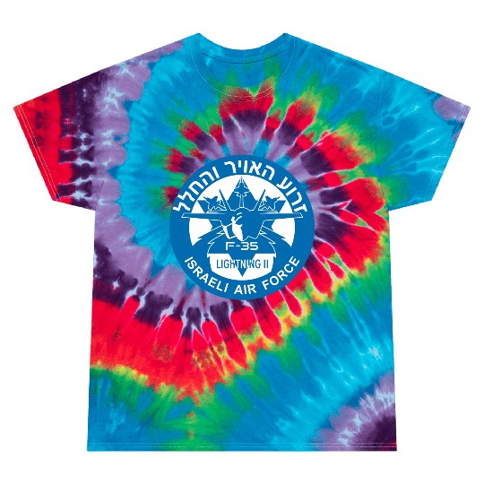 F-35 Lightning II Israel Tie Dye T Shirts