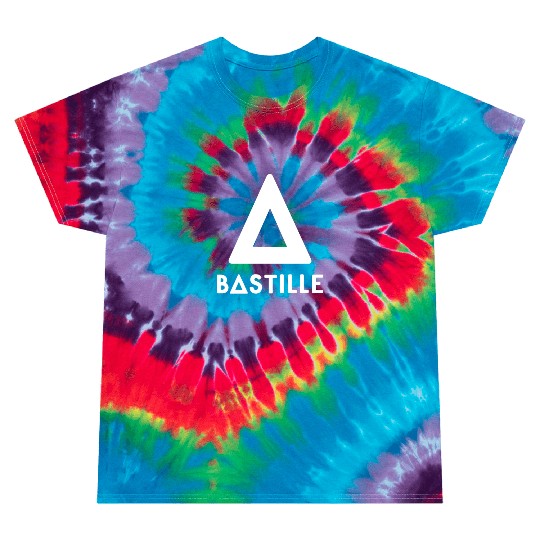 Bastille Rock Band Triangle Logo Tie Dye T Shirts