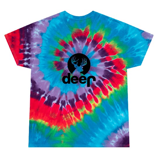 Deer Jeep Hunting Tie Dye T Shirts