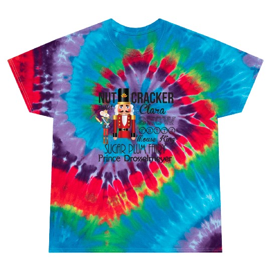 Nutcracker Ballet Tie Dye T Shirts - Dance