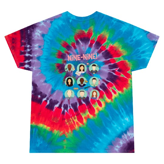 Brooklyn Nine - Nine Squad Tie Dye T Shirts