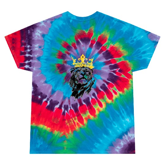 Crown Lion King Tie Dye T Shirts