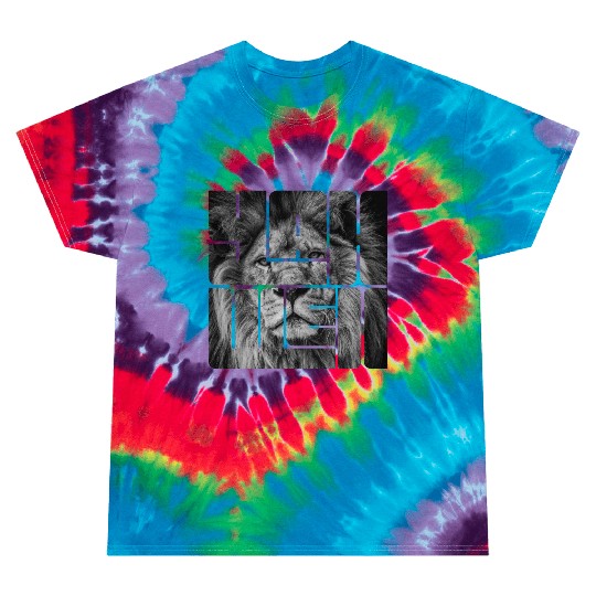 Yahweh (YHWH) Lion Tie Dye T Shirts