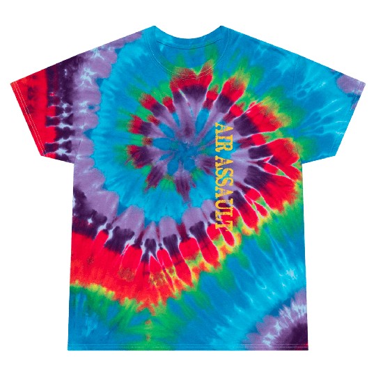 Distressed US Army Air Assault Tie Dye T Shirts