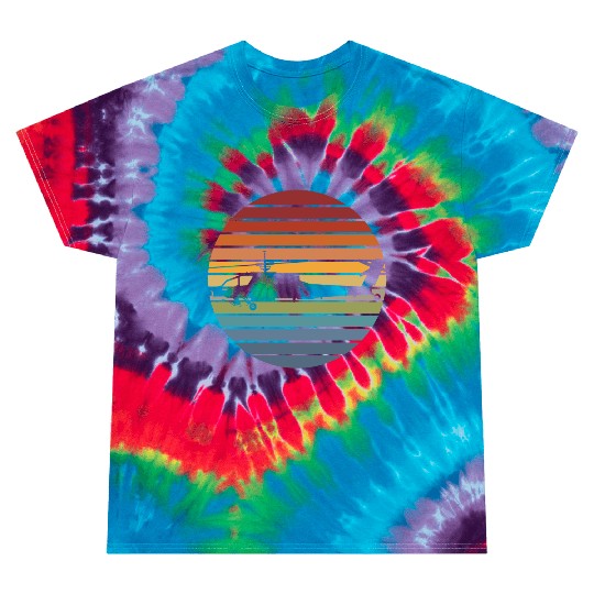 Black Hawk Helicopter Military Aviation Pilot For Tie Dye T Shirts