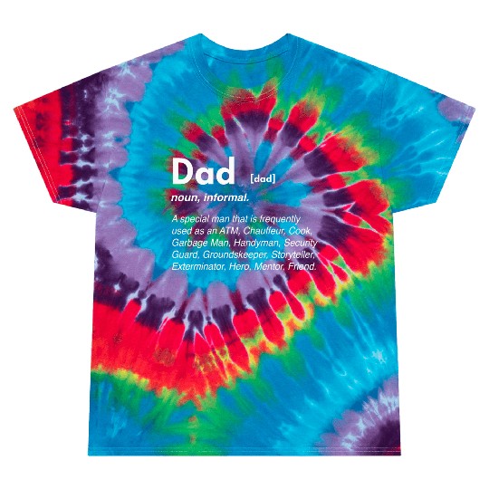 Funny dad definition Tie Dye T Shirts