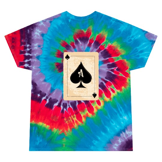 Ace of spades Tie Dye T Shirts