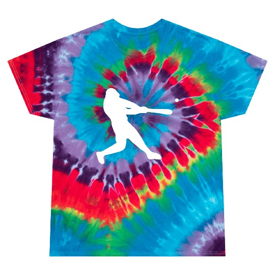 Baseball Sport Bat Tie Dye T Shirts