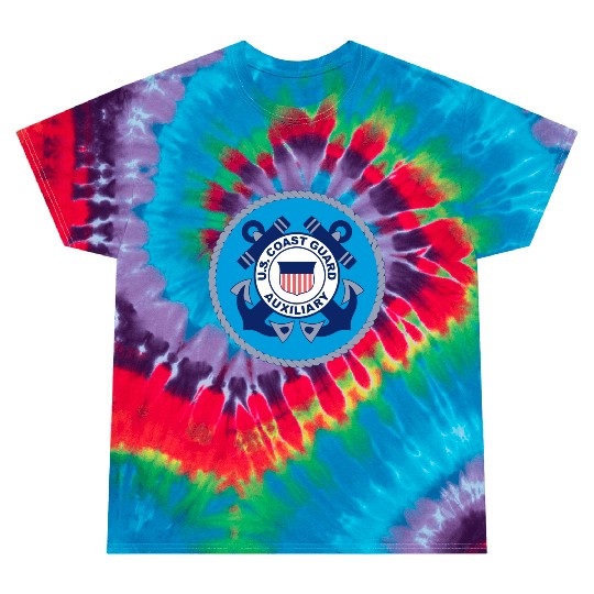 Us Coast Guard Auxiliary Homeland Security Patch Tie Dye T Shirts
