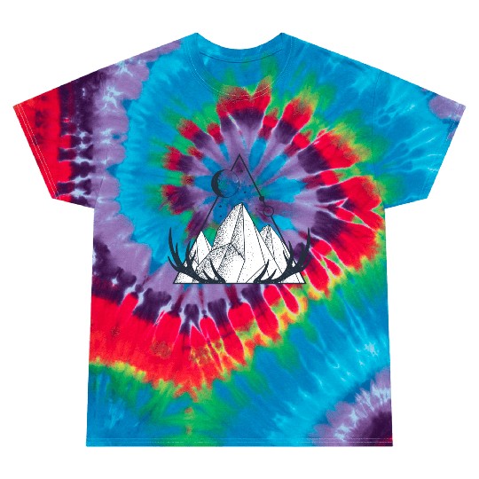 Mountain nature summer hiking alps outdoor trees Tie Dye T Shirts