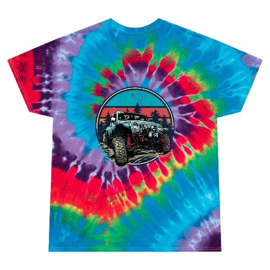 Jeep Offroad Tie Dye T Shirts