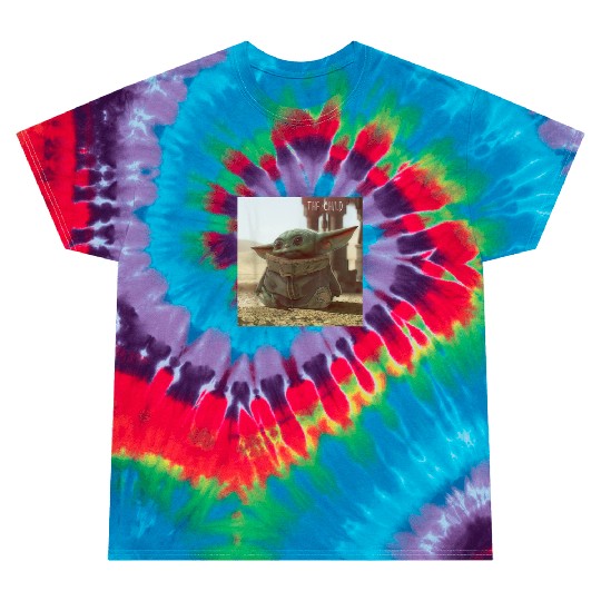 Star Wars The Mandalorian The Child Cute Scene Tie Dye T Shirts