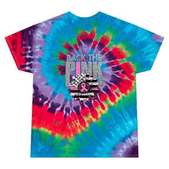 Pink Ribbon Breast Cancer Awareness Tie Dye T Shirts