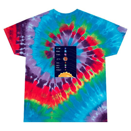 Solar System Tie Dye T Shirts