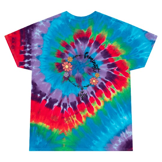 Feminist sublimation Tie Dye T Shirts