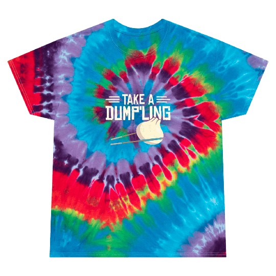 Dumpling Asian Food Chinese Food Fan Tie Dye T Shirts