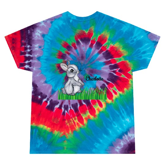 Bunny Name Gift Charlotte Tie Dye T Shirts