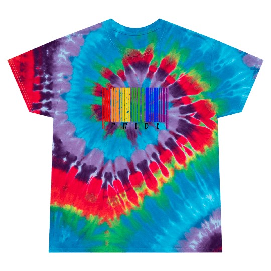 LGBT Barcode Gay Pride Barcode Rainbow Tie Dye T Shirts