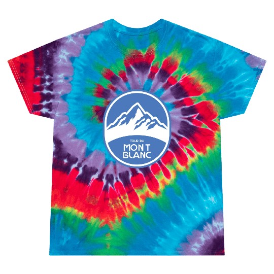 Tour du Mont Blanc Tie Dye T Shirts