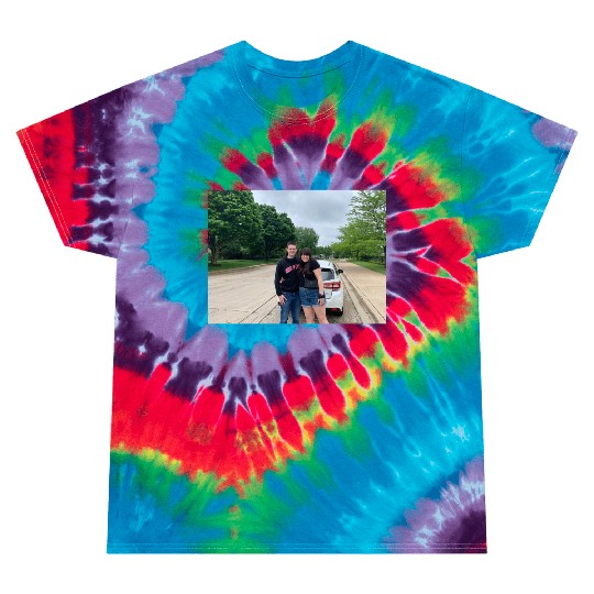 Emily and her boyfriend Tie Dye T Shirts