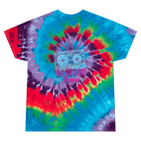 Retro Disco Nerd Old School Tie Dye T Shirts
