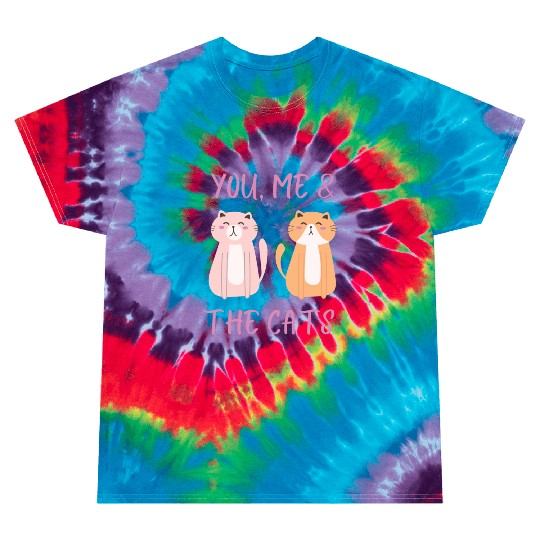 ask me about my cat funny cat Tie Dye T Shirts