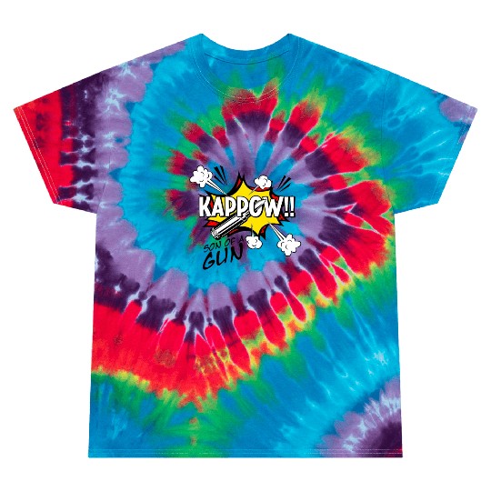 Kappow Bullets Gun Explosion Big bang Aesthetic Tie Dye T Shirts