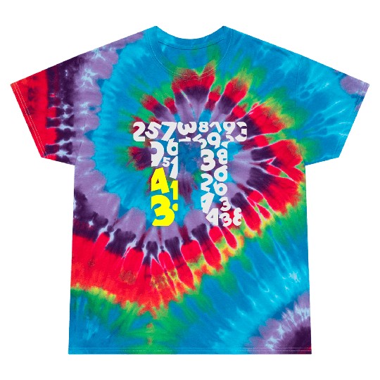 Math Tie Dye T Shirts Pi Day Tie Dye T Shirts Nerd Geek Teacher 3 14