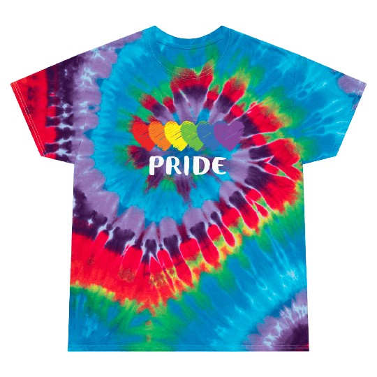 LBGT Flag Gay Pride Human Tie Dye T Shirts