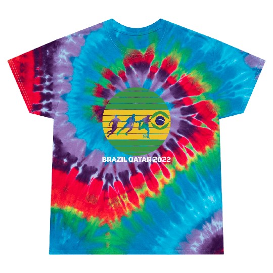 Brazil Soccer Tie Dye T Shirts,