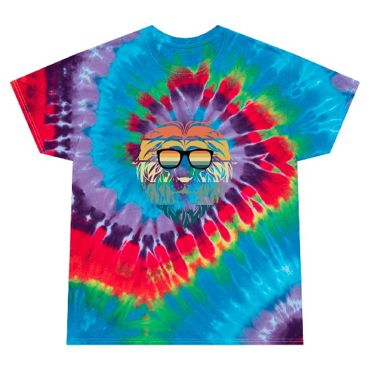 lion vintage Tie Dye T Shirts