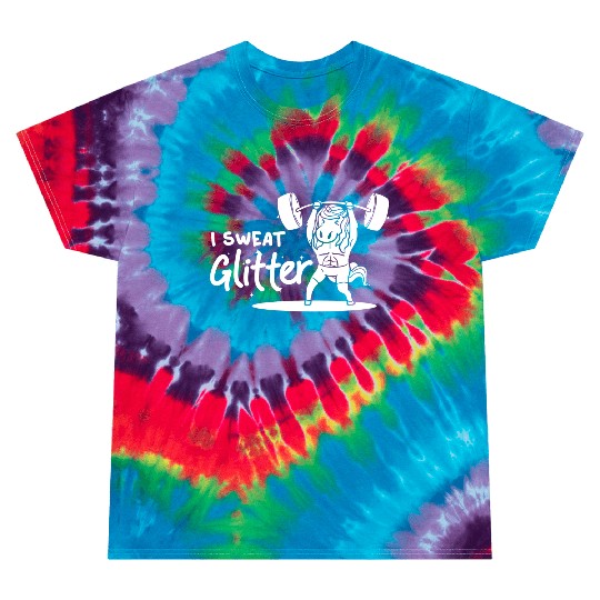 Unicorn Muscle Workout Fitness Training Sport Gym Tie Dye T Shirts