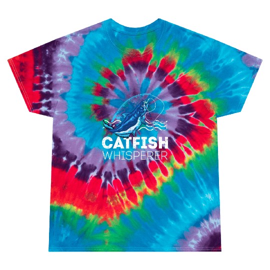 Catfish Whisperer - Wels Catfish Hunter Tie Dye T Shirts