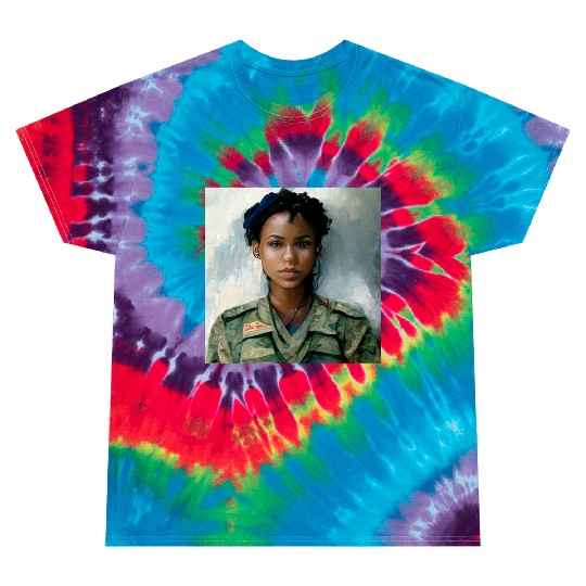 Beautiful US army combat medic painting Tie Dye T Shirts