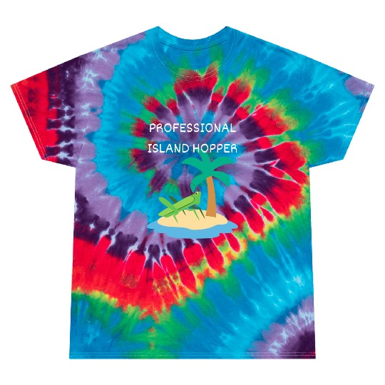 Professional Island Hopper Cruise Vacation Tie Dye T Shirts