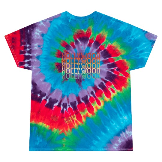 Hollywood Tie Dye T Shirts