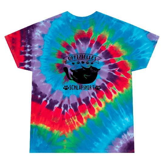 Cats sleep Tie Dye T Shirts Official sleep Tie Dye T Shirts cats
