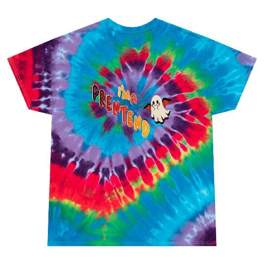 Tie Dye T Shirts petend i'm a vampire ,Tie Dye T Shirts halloween,horro