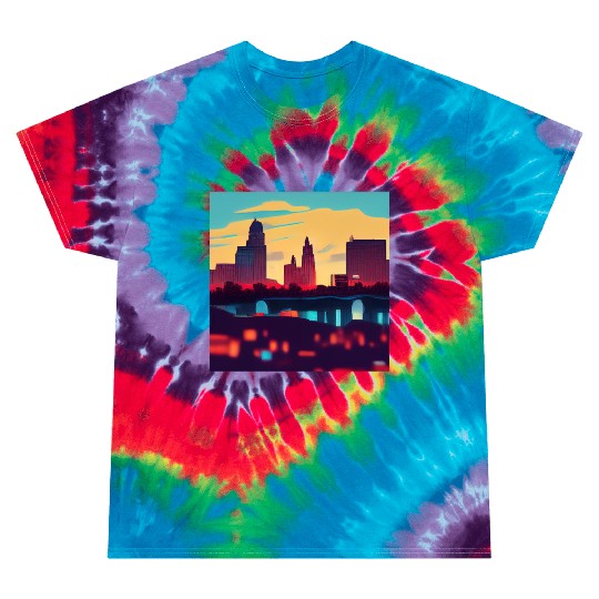 Kansas City comics Tie Dye T Shirts