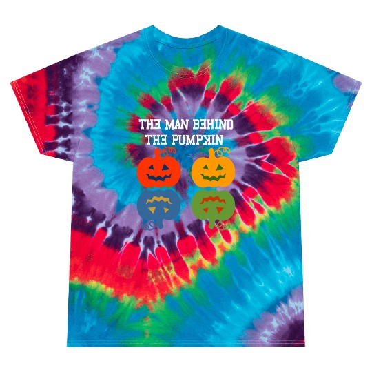 Halloween Pregnancy Man Pumpkin Tie Dye T Shirts Funny Part