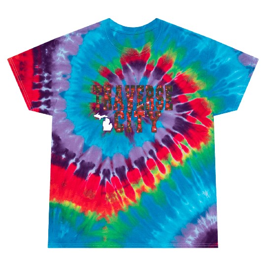 Traverse City Michigan Cherry Graphic T Tie Dye T Shirts